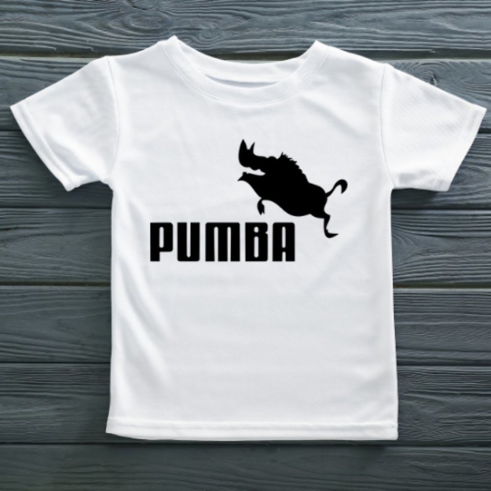 Pumba Shirt, Puma Parody Shirt for Toddlers and Youth, Puma Shirt, The Lion King